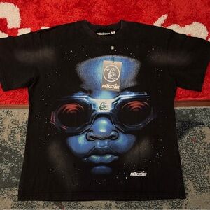 Helstar Black and Blue Graphic Tee